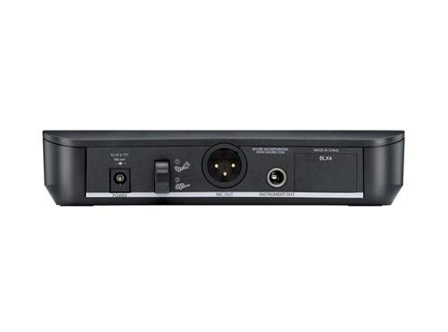 Shure BLX24/SM58 UHF Wireless Microphone System - Perfect for Church, Karaoke, Vocals - 14-Hour Battery Life, 300 ft Range | Inc